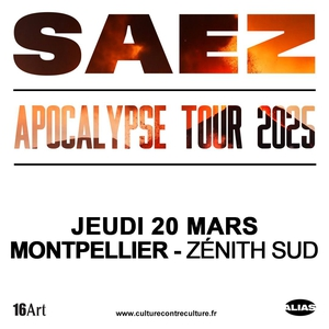 Saez au Zénith Sud de Montpellier : Un Concert Poétique et Engagé